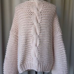 Paperheart Australian brand used cardigan pale pink s/M
